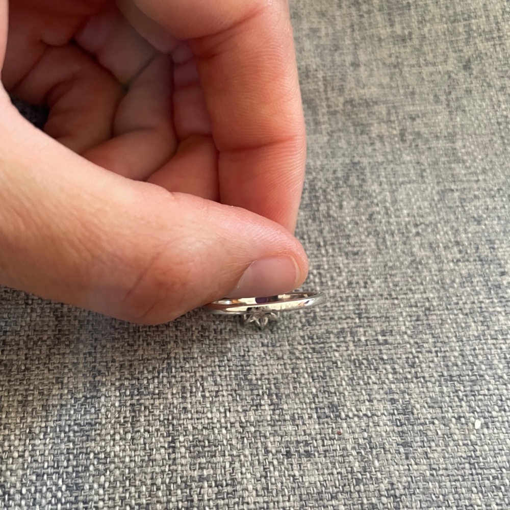 TRADED-Ilakaka Sapphire Sterling Silver Ring - Picture 5 of 6